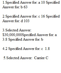 Operational and Supply Chain Management-Assignment